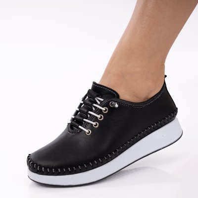 Pantofi Piele Naturala Soraya3 Black