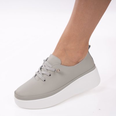 Pantofi Sport Piele Naturala Velisa Green