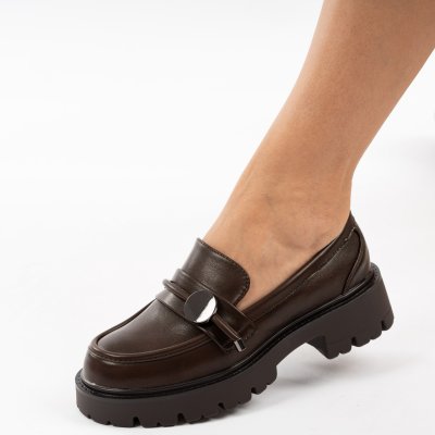 Pantofi Casual Creta Brown