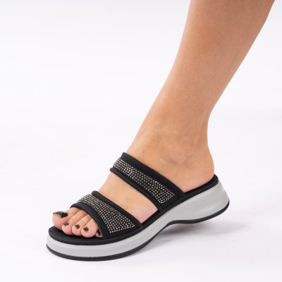 Papuci Dalma Black