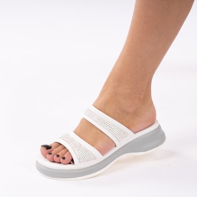 Papuci Dalma White