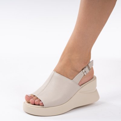 Sandale piele naturala Belize Beige