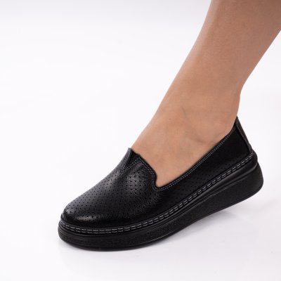 Pantofi Piele Naturala Adaeze Black