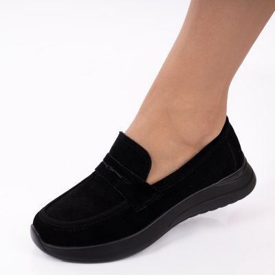 Pantofi Piele Naturala Morano Black