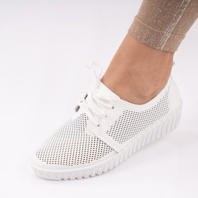 Pantofi Casual Nebaj White