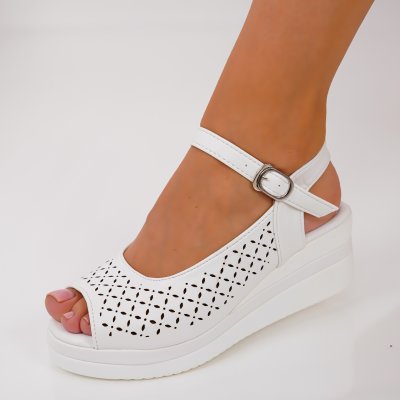 Sandale cu platforma Olmos2 White