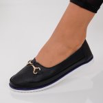 Pantofi Piele Naturala Nariam Black