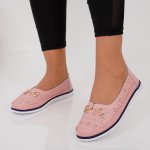 Pantofi Piele Naturala Nariam Pink