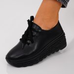 Pantofi Sport Piele Naturala Zavat Black