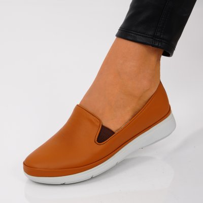 Pantofi Piele Naturala Wendy Brown
