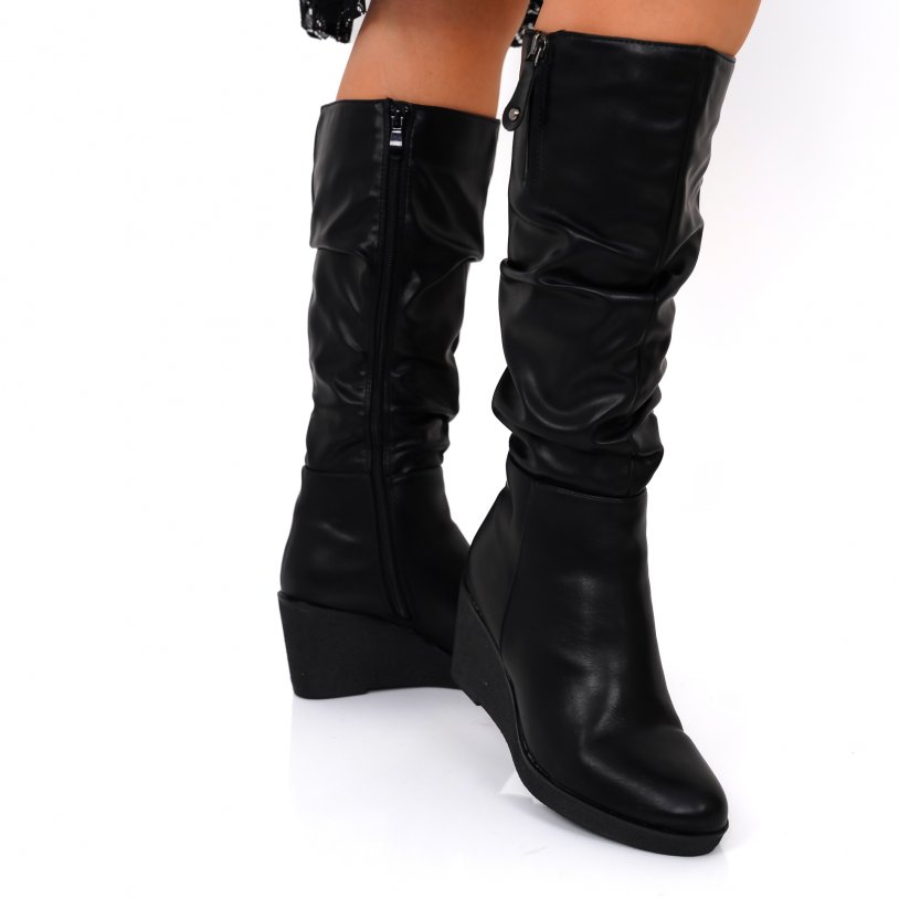 Cizme Cu Platforma Ozcan M2 Black