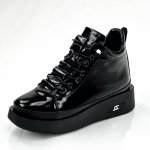 Ghete Piele Naturala Ricarda M2 Black2