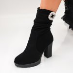 Cizme Scurte Laurinda Black