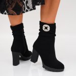 Cizme Scurte Laurinda Black