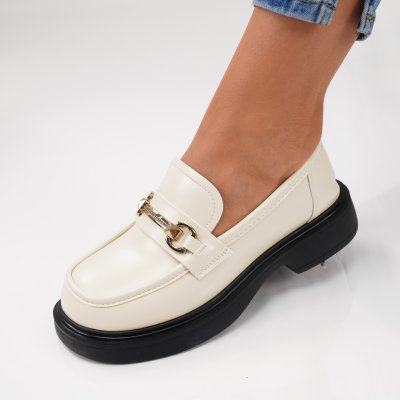 Pantofi Casual Azora Beige