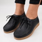 Pantofi Piele Naturala Esen8 Black