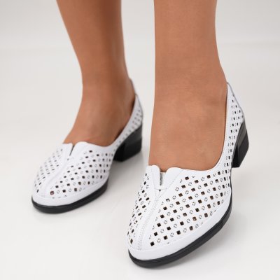 Pantofi Cu Toc Algiro2 White