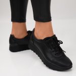 Pantofi Sport Piele Naturala Gauja Black