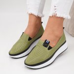Pantofi Piele Naturala Suvar2 Green2