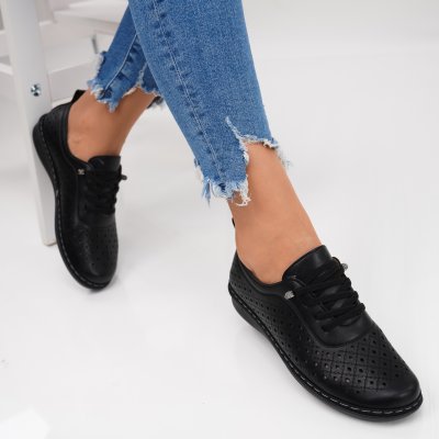 Pantofi Casual Eudora Black