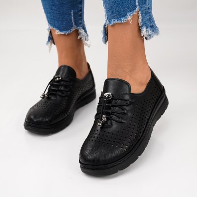 Pantofi Casual Catlin Black