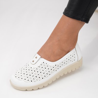 Pantofi Casual Chyno White