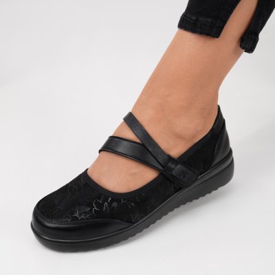 Pantofi Casual Valna Black