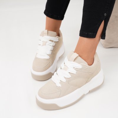 Pantofi Sport Needam Beige