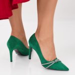 Pantofi Cu Toc Malira Green