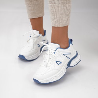 Pantofi Sport Auber White Blue