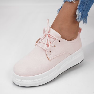Pantofi Casual Delavi Pink