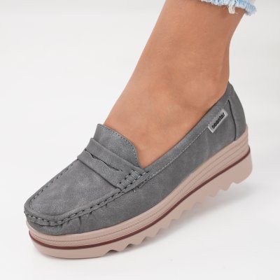Pantofi Casual Surina3 Grey