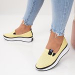 Pantofi Piele Naturala Suvar2 Yellow