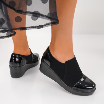 Pantofi Casual Suete Black