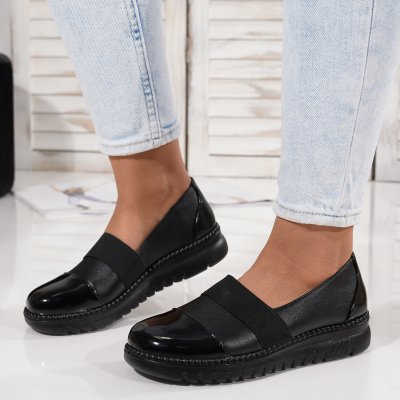 Pantofi Casual Afers Black
