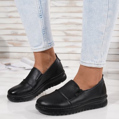 Pantofi Casual Borest Black