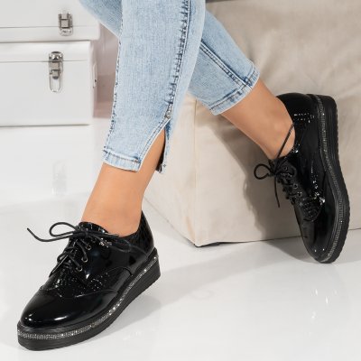 Pantofi Casual Tamia Black 
