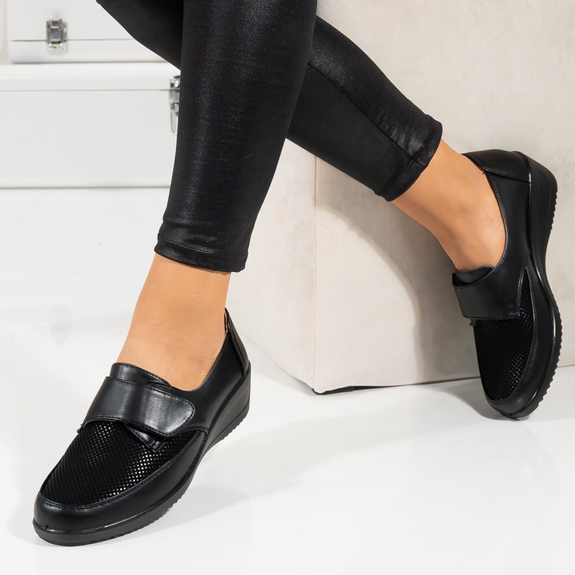 Pantofi Casual Derin Black 