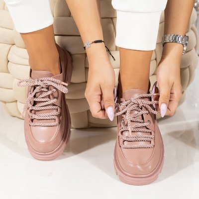 Pantofi Casual Basil Pink